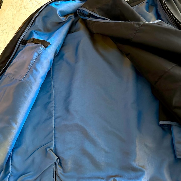 Men’s Genuine Leather Jacket with removable quilted liner - Picture 8 of 10